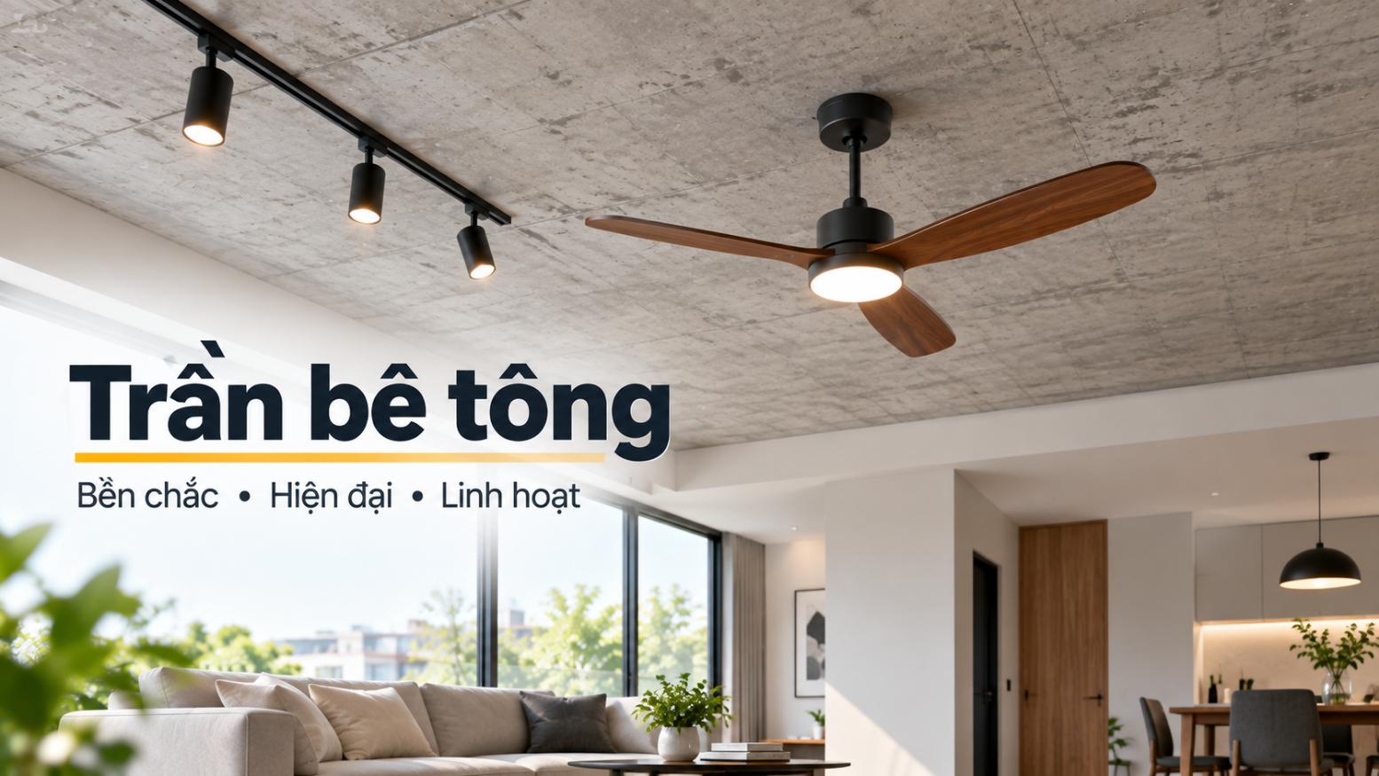 Trần bê tông